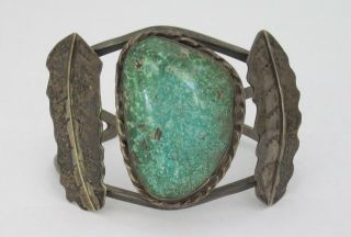 Vintage Native American Navajo Turquoise Small Cuff Bracelet
