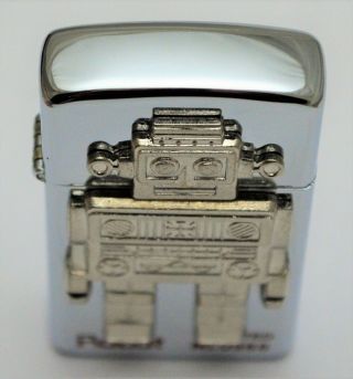 Vintage 1996 Zippo Antique Robot Lighter,  Japanese Limited Edition of 1000. 6
