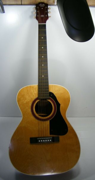 Vintage Harmony Stella Acoustic Guitar Steel Reinforced Neck Made In Usa 1960 