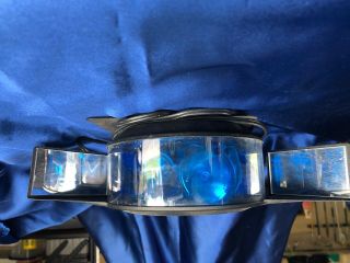 Pre - Owned Blue Light Vintage w/Mirrors and Light Cover Police 8