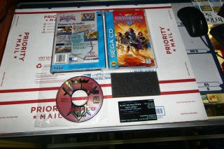 Shining Force Cd Sega Cd Complete Cib Rpg Very Rare Shape