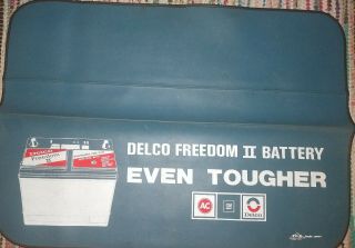 Vintage Ac Delco General Motors Gm Advertising Fender Cover Protector