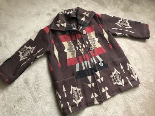 Ralph Lauren Native Print Aztec Knitwear Jacket - Size Large - Rare