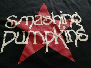 Vintage 90s Smashing Pumpkins Just Say Maybe tee Billy Corgan Siamese Dream RARE 3