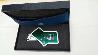 Rare Brdc Silverstone Club Box Set Of Badge & Tie / Numbered 991