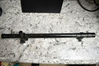Vintage Mossberg 4 Power Double Reticule Scope With Rings