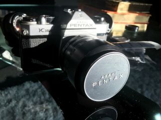 RARE TAKUMAR 85mm f/1.  9 Mount Lens HOOD & CAPS 4
