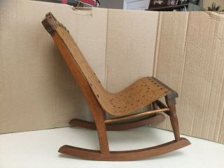 Antique “Dolly” Lincoln Rocking Chair 3
