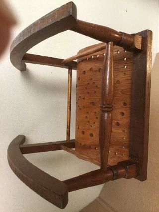 Antique “Dolly” Lincoln Rocking Chair 4