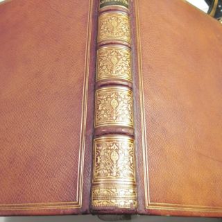 PRINCIPLE REVIVAL CHRISTIAN ARCHITECTURE IN ENGLAND/1843/RARE 1st Ed.  /FINE LEATH 11