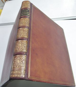 Principle Revival Christian Architecture In England/1843/rare 1st Ed.  /fine Leath