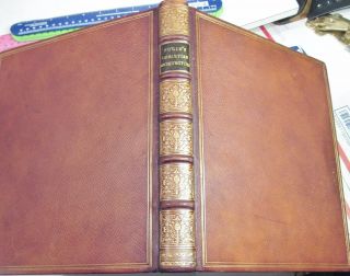 PRINCIPLE REVIVAL CHRISTIAN ARCHITECTURE IN ENGLAND/1843/RARE 1st Ed.  /FINE LEATH 4