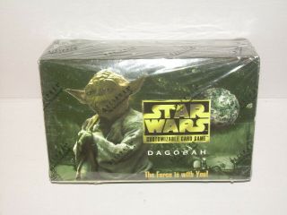 Star Wars Ccg Dagobah Box 60 Packs Decipher Rare