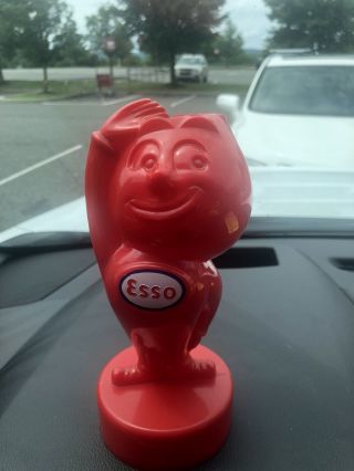 Rare Vintage Esso Oildrop Man Piggy Bank