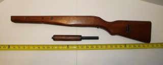Sks Wood Rifle Gun Stock No.  03739 With Extra Part L@@k No - Reserve
