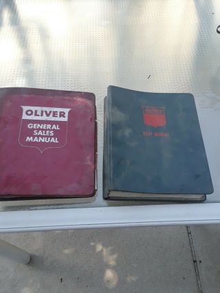 Vintage Oliver 1750,  Tractor Shop Repair,  Service,  Sales Manuals,