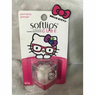 Softlips Hello Kitty Pom Berry Lip Balm Cube 6.  5 G Rare Htf Discontinued