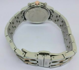 Women ' s VINTAGE Tissot 1853 PRC 200 Chronograph Dual Tone Wrsit Watch 5