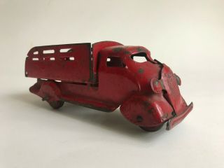 Vintage Australian Tin Toy Tinplate Tip Truck 1940s 1950s Wyn - Toy Boomaroo