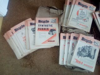 The Bicycle 400 Magazines 1944\1953 Very Rare Reynolds