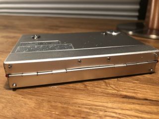 Vintage Sony Walkman WM - F10 FM Stereo Cassette Tape Player Red Chrome 5