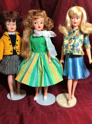 Vintage Ideal Long Hair Tammy and Friends Misty and Clone Standard Doll Co. 2