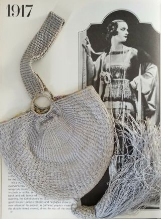 ANTIQUE EDWARDIAN ART DECO HAND MADE SILK TASSEL FLAPPER BAG GATSBY BRIDAL 2