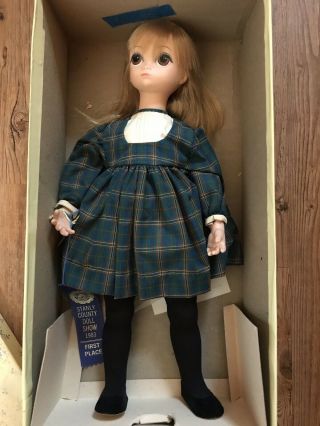 20 " Lonely Lisa Doll - 1964 Royal - Big Sad Eyed Moppet Doll