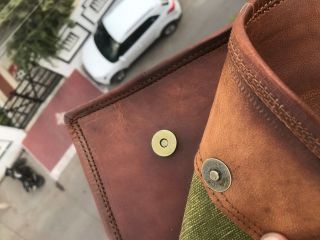 Men ' s Vintage Leather Satchel Messenger Handbags Laptop Briefcase Bag 6