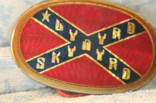 Vintage 1978 Lynyrd Skynyrd Belt Buckle By Pacifica