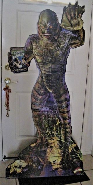 Advertising Creature From The Black Lagoon 6 Ft Tall Standee Very Rare