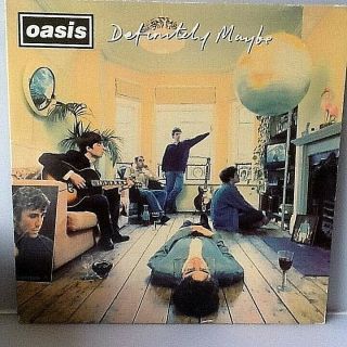 Oasis Definitely Maybe Vinyl Lp 1st Uk 1994 Vinyl (damont) Crelp 169 Rare