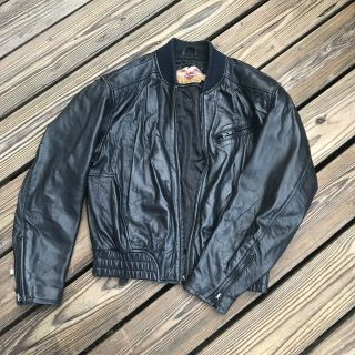 Vintage Harley - Davidson Black Leather Jacket Women’s Size Medium