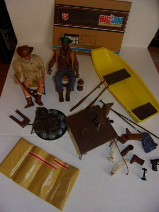 Mattel 1973 - - - - - Big Jim Vintage Accessories - & 2 Action Figures.
