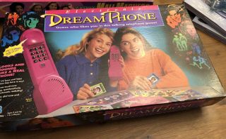 Vintage 1991 Milton Bradley Electronic Dream Phone Board Game & Complete