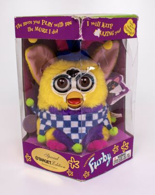 Vintage Furby Special Target Limited Edition Jester