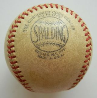 Vintage 1940s FORD FRICK Official NATIONAL LEAGUE SPALDING Baseball MLB 3