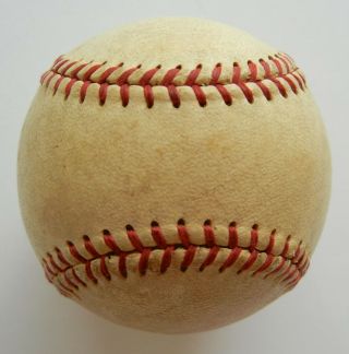 Vintage 1940s FORD FRICK Official NATIONAL LEAGUE SPALDING Baseball MLB 4