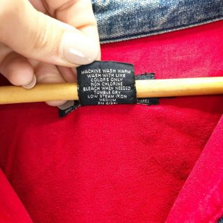 Polo Ralph Lauren Men ' s Denim Jean Jacket Full Zip Vintage w/Pony 90’s Sz 2XL 4