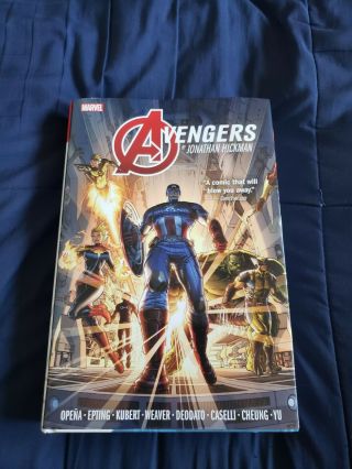Avengers By Jonathan Hickman Omnibus Vol.  1 Oop Rare
