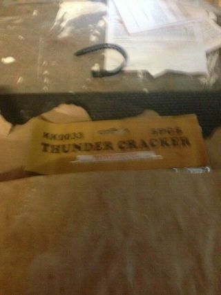 Firecracker Label 3 Thunder Cracker Labels Vintage Collectible Firework Label