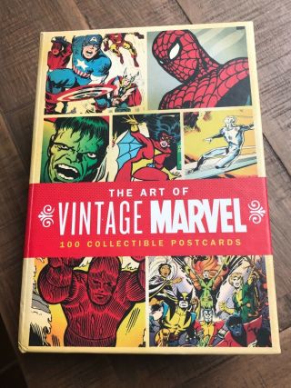 Marvel Comics: The Art Of Vintage Marvel - 100 Collectible Postcards 2007