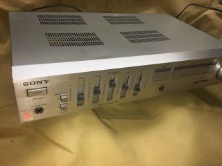 Sony Integrated Stereo Amplifier Ta - Ax35 Vintage,  Made In Japan,