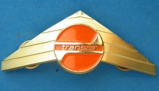 5 Vintage Transair Peaked Cap Wing Badge
