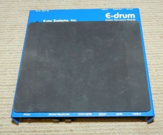 Vtg E - Mu E - Drum Pad Snare Machine Digital Percussion Module