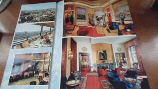 HOTEL HASSLER VILLA MEDICI ROME VINTAGE ADVERTISING BROCHURE & ASH TRAY 6