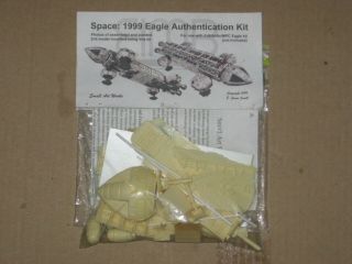 Rare Space 1999 Eagle Authentication Kit By Small Art Resin