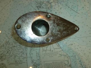 Part From 1950 ' s Vintage Wooden Chris - Craft Boat Flag Pole Holder 5653 4