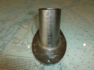 Part From 1950 ' s Vintage Wooden Chris - Craft Boat Flag Pole Holder 5653 5