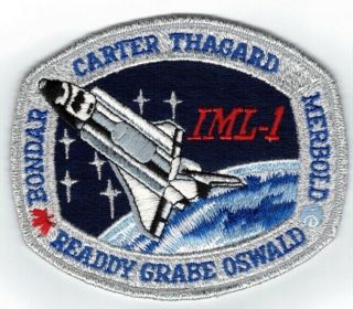 Very Rare Nasa Sts - 42 Carter Space Shuttle Mission Patch 1991